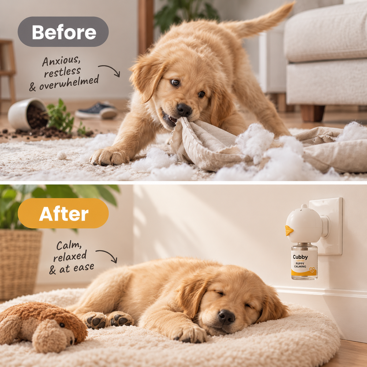 Cubby Puppy Calming Diffuser