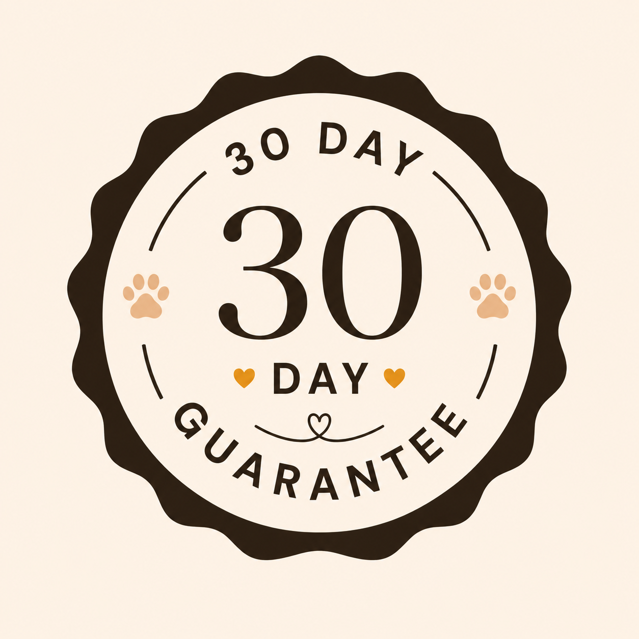 30-day Cubby guarantee badge